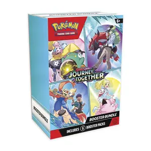 Pokémon TCG Journey Together Booster Bundle - Includes 6 Booster Packs