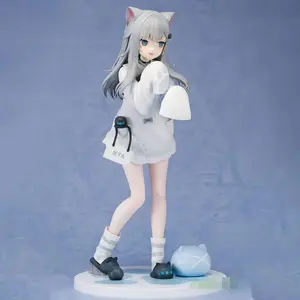 Limited Edition Anime Cat Girl Gk Figure Model, Cute Collectible Statue, Decorative Toy Gift, Az Peripheral Decoration, Collectible Figures, Figurines For Collectors