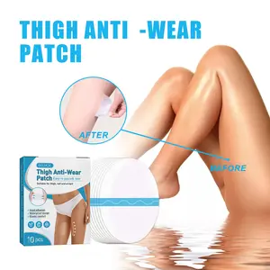 Eelhoe Thigh Anti-Wear Paste Anti-Friction Invisible Thigh High Elastic Leggings Knee Calf Notepaper Womenswear Comfort