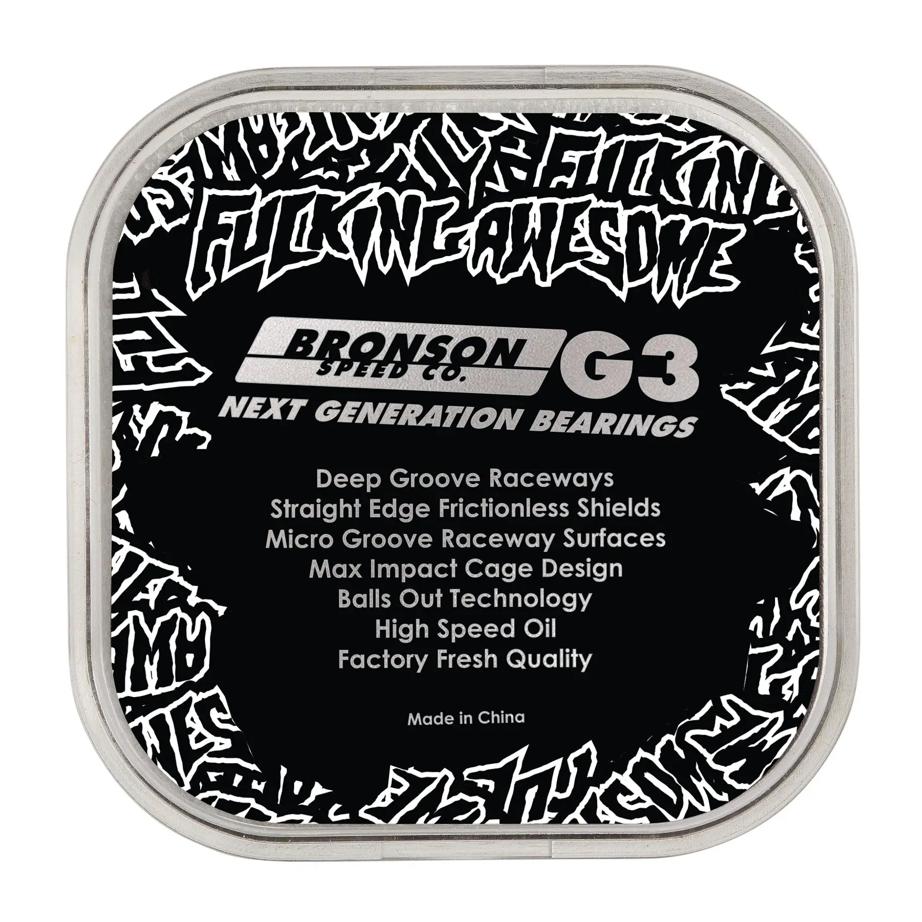 Fucking Awesome G3 Bronson Skateboard Bearings