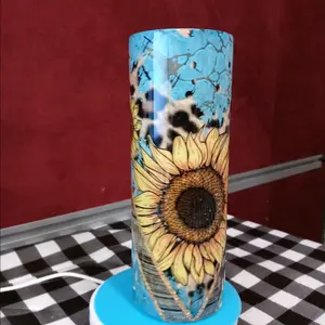 sunflower blue tuumbler