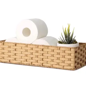 Labcosi plastic toilet paper basket bathroom m