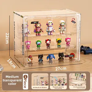 Blind Box Display Stand Acrylic Display Box Blind Box Storage Figurine Display Cabinet Toy Bar Cosmetics Storage Box