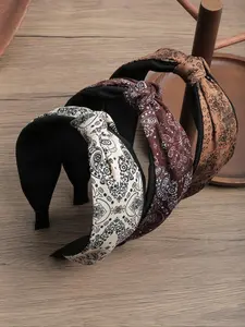 Women's Elegant Vintage Bowknot Design Hair Hoop, Casual Trendy Hair Hoop, Fashionable Hair Accessories for Daily & Party Decoration, Hair Bows Headbands