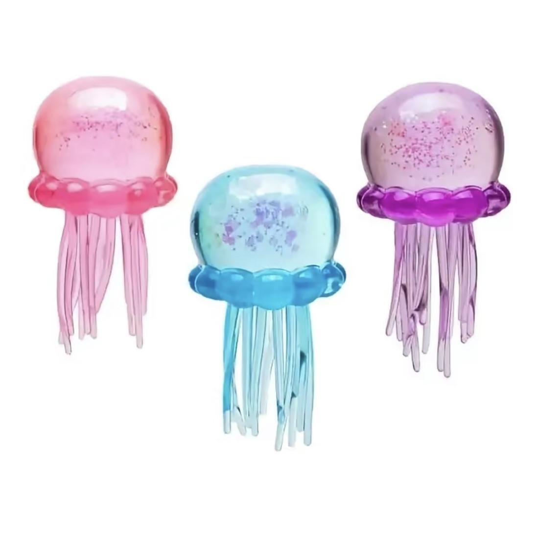 Jellyfish Squeeze Stress Ball, Soft Fidget Toy for Anxiety Relief, Quiet Sensory Play for Kids & Adults&sports