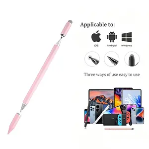 3-in-1 Universal Stylus Pen, High Precision Touch Screen Pen, Compatible with iPad iPhone Android Tablet, Perfect for Drawing Writing Note Taking