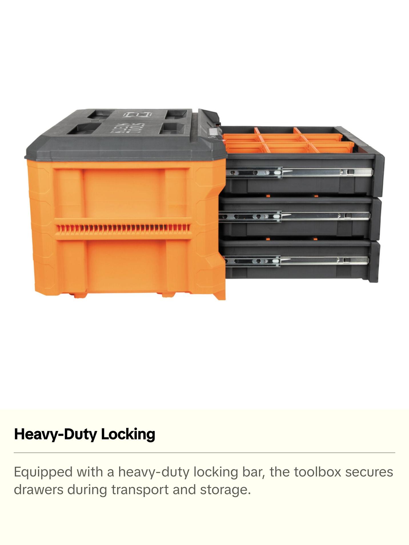 Klein Tools 54823MB Three Drawer Toolbox