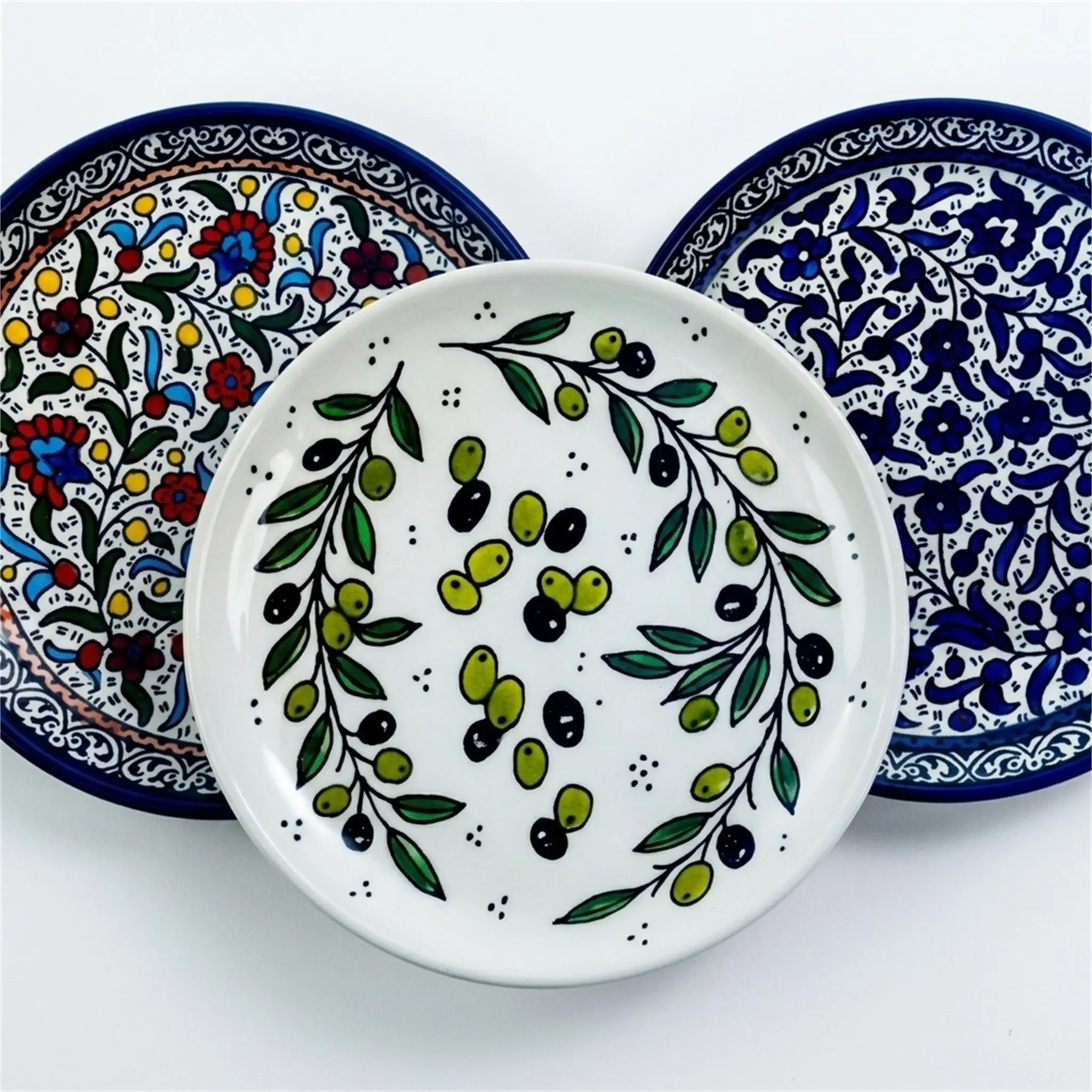 Round Ceramic Serving Dish 7.48 Inch