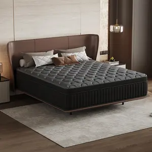 LODEIJA 8/10/12/14 Inch Twin, Full, Queen, King Mattress Memory Foam And Spring, Hybrid MattressMedium Firmness, Lumbar Support, For Home Rooms Hotels, Boxed Halloween ChristmasGift Furniture Ergonomic  size mattress Interior Modern size mattress