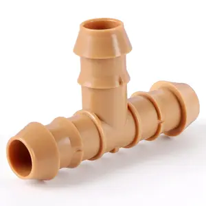 30 count 1/2 Inch Irrigation Tubing Tee Fittings, 1/2" Drip Irrigation Barbed T Connectors Fits 5/8", 1/2", .700" Drip Tubing for Garden Lawn Irrigation System