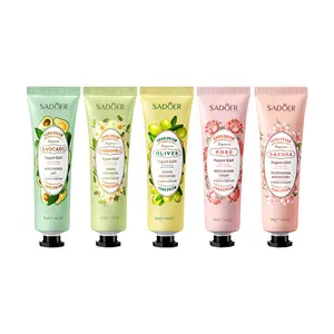 5 Pcs Hand Cream Set | Moisturizing & Nourishing | Plant Extract Hand Lotion for Dry Rough Hands | Non-Greasy & Travel Friendly
