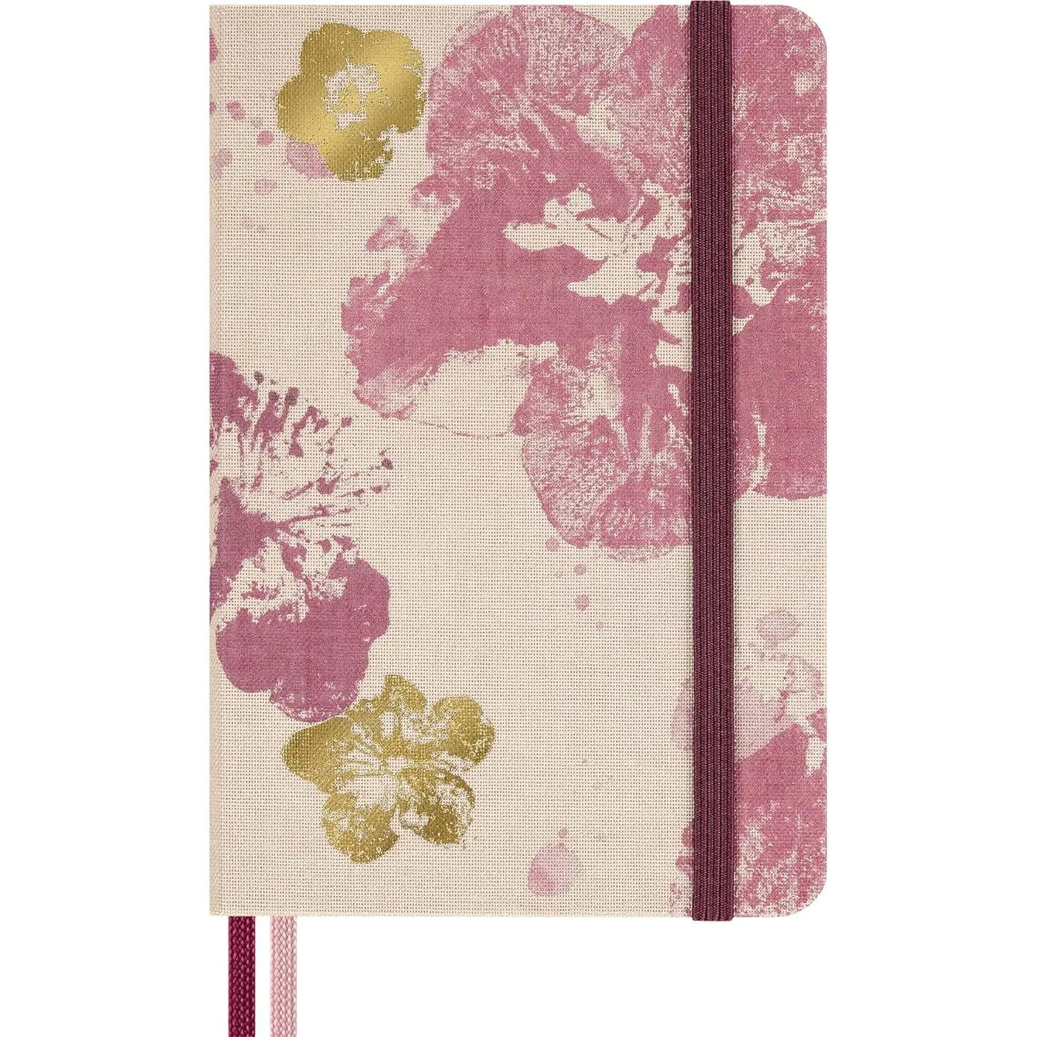 Moleskine Limited Edition Sakura 2026 Cherry Blossom Notebook, Hard Cover, Pocket (3.5" x 5.5") Ruled/Lined, 160 pages Powerful Function Gold Debossing