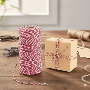 Premium Thick Cotton Rope for DIY Crafts, Multi-Purpose Macrame Cord, Home Decor Weaving Material, Gift Wrapping & Sewing Thread, Creative Handmade Decorating Rope