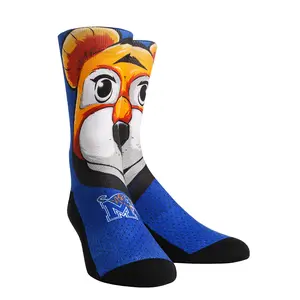 Rock Em Memphis Tigers Pouncer Mascot NCAA Crew Socks