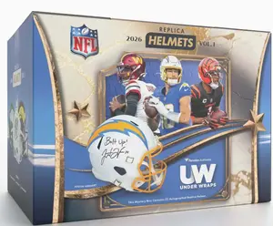 1 Under Wraps NFL Replica Helmet Pick Your Team Break
