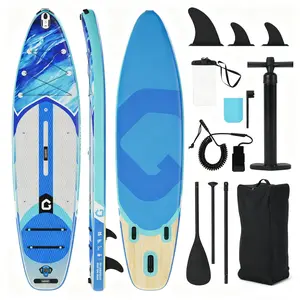 10.6FT Inflatable Stand Up Paddle Board, Complete SUP Accessories Included, Wide Stable Non-Slip Deck for Beginners & All Skill Levels,summerwins
