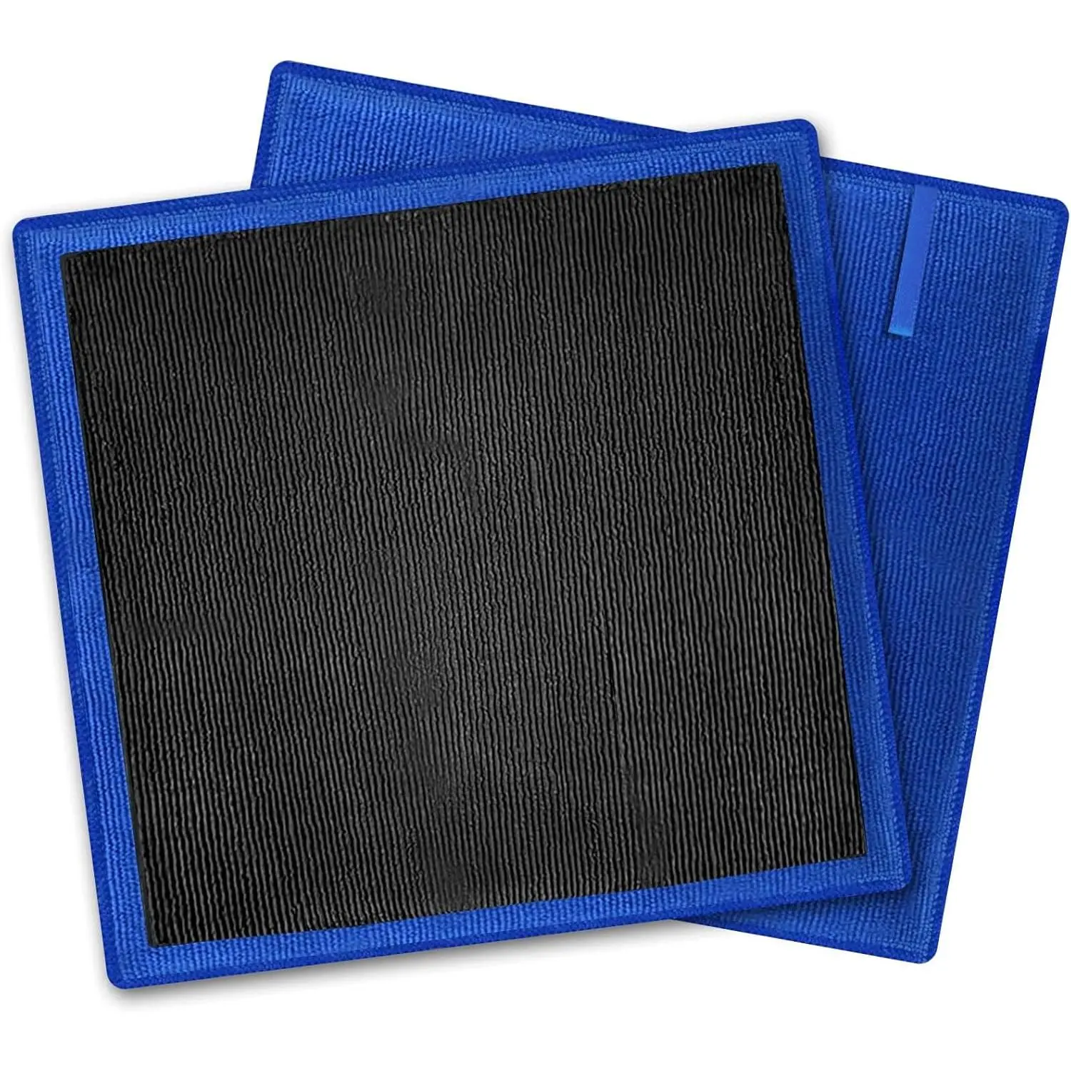 Clay Towel 2 Pack Auto Detailing - Fine Grade Microfiber  Chamois Towel - DIY Detail Clay Bar Alternative
