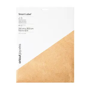 Cricut Joy Xtra Smart Label Paper - Permanent 4 ct