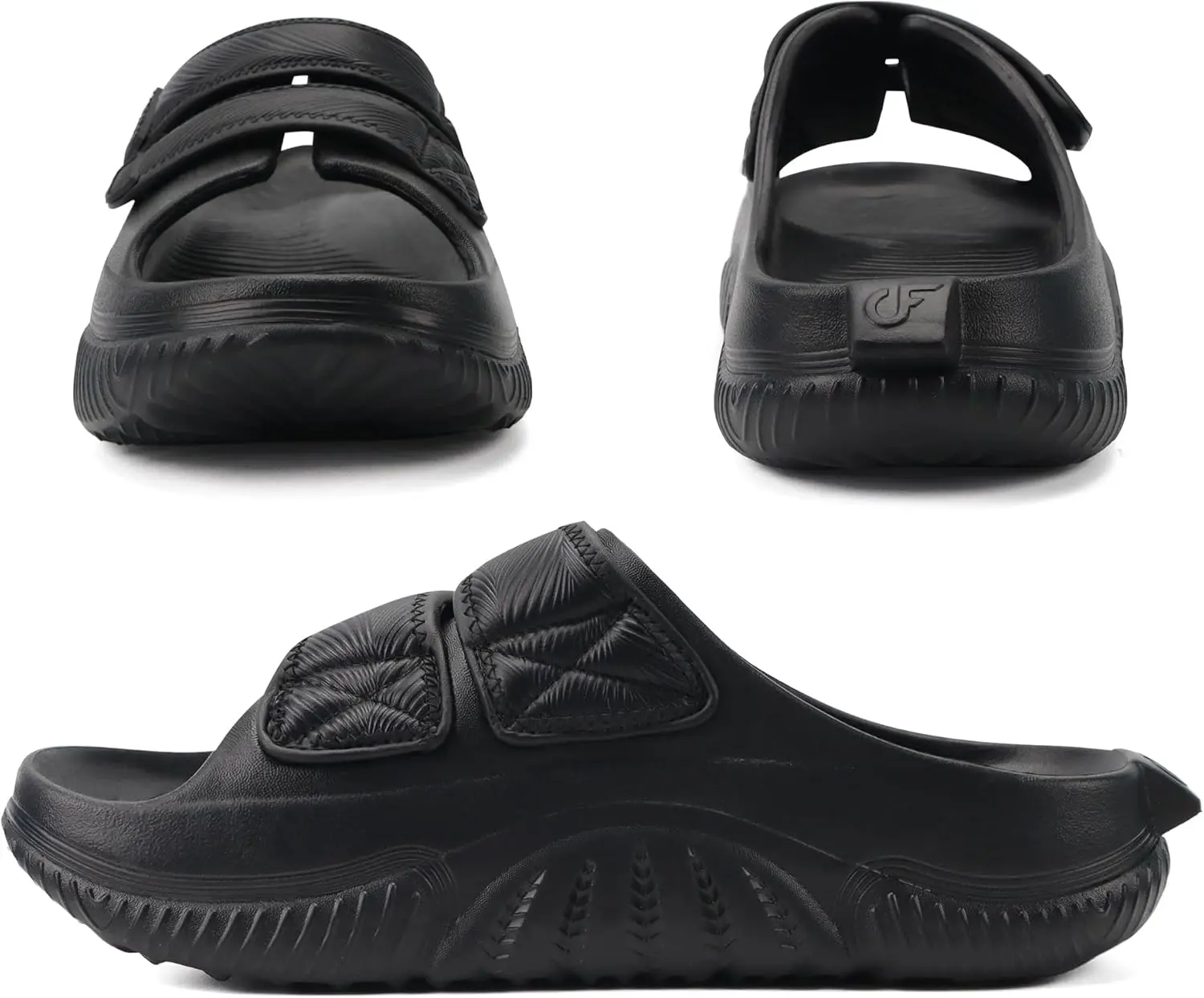 COFACE Mens Recovery Sandals Orthopedic Walking Slides for  display picture 3