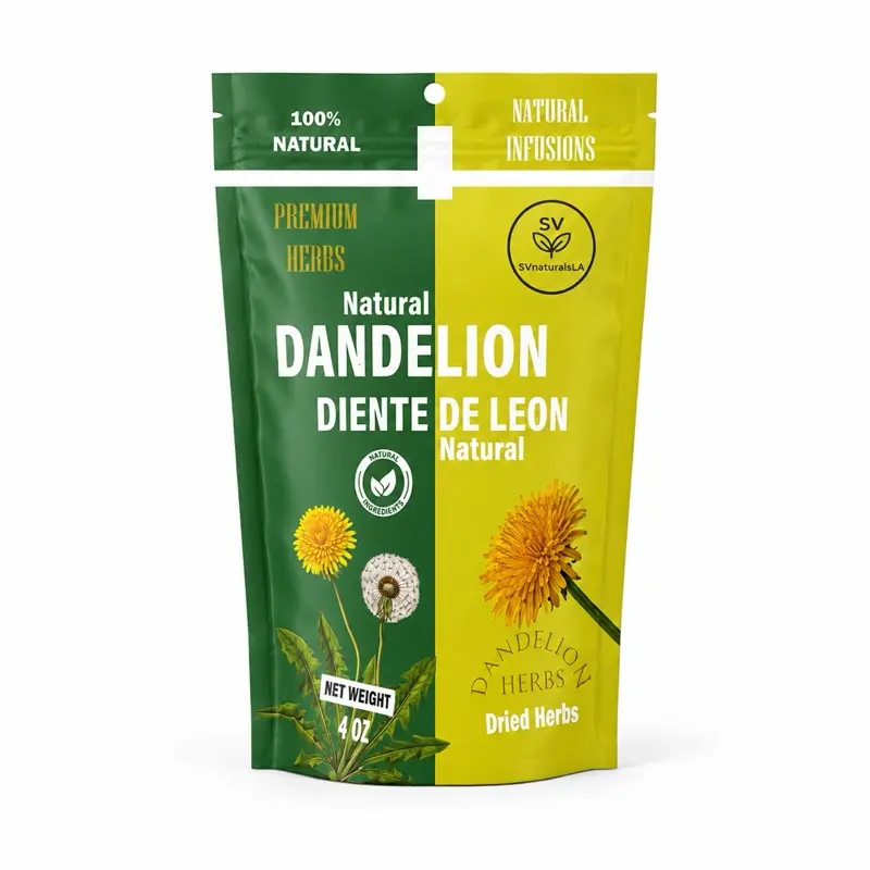 NaturalPremium Herbs Dandelion Diente de Leon 4oz Dried Herbs 100% Natural