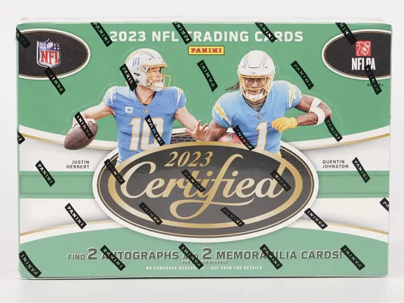 2023 NFL Certified Hobby Box PACK
