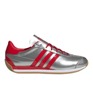 adidas Womens Country Og Lace Up Sneakers Shoes Casual - Silver