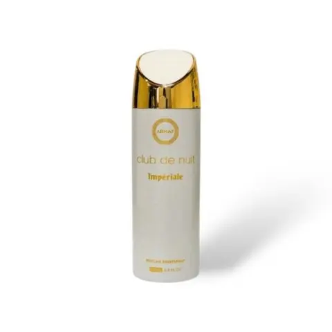 Armaf | Club De Nuit | Imperiale | Unisex Fragrance | 200 ML | Perfume Body Spray | Litchi - Nutmeg & Bergamot