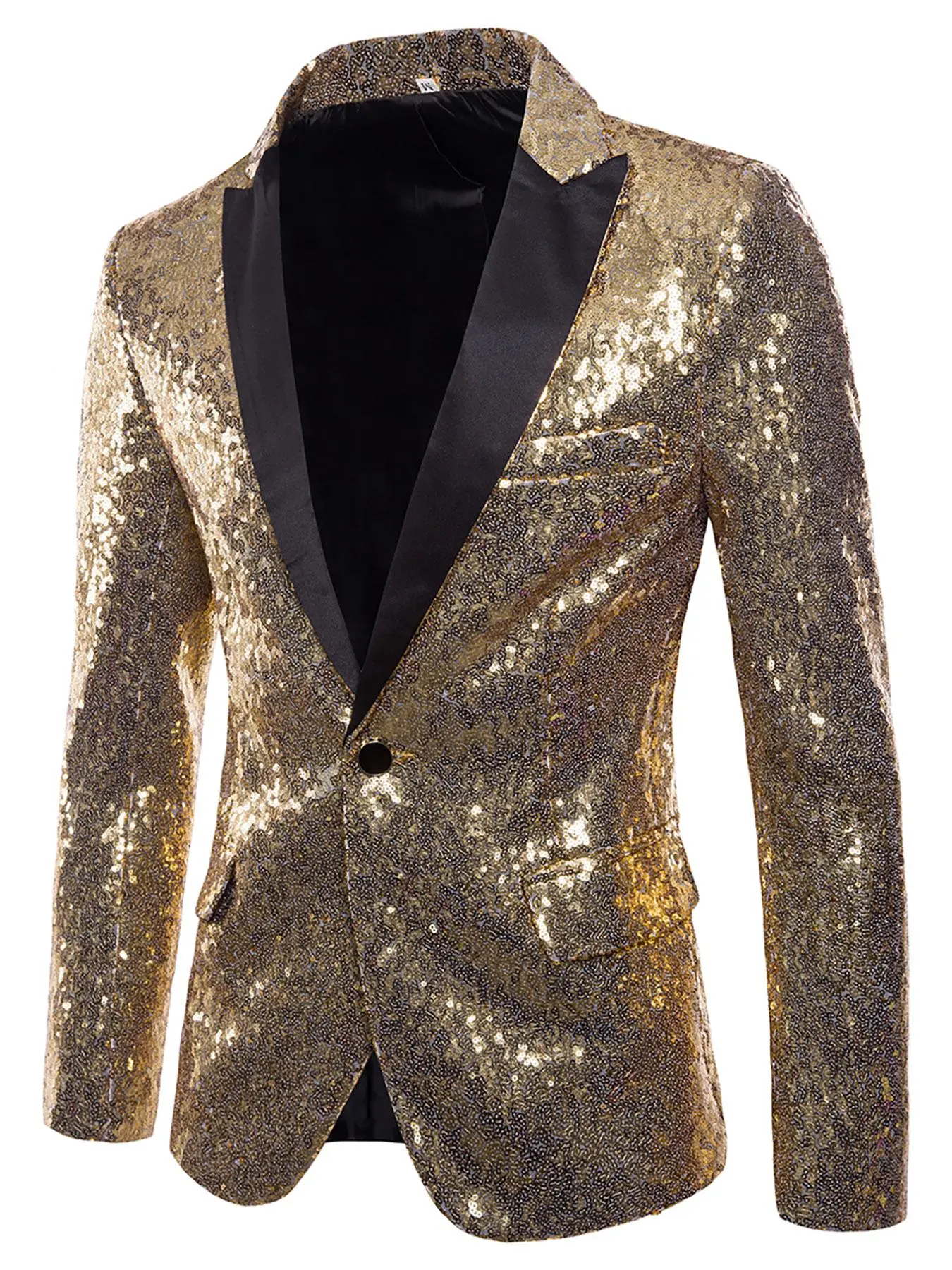 Men's Glitter Sequins Jacket, Formal Party Blazer Coats Formal Attire for Wedding Party, Fashion Men's Clothing Menswear for All Seasons