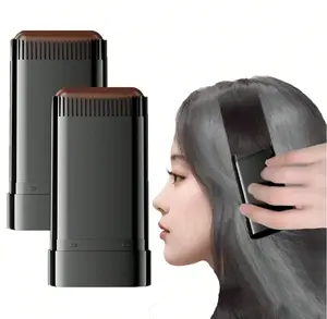 Waterproof And Sweat-Proof Hair Dye Stick, Hair Dye Stick, Quick Touch Two-In-One Acting For Men And Women