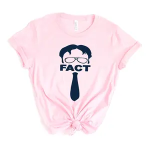 Fact Shirt | The Office Lover | Dwight Schrute Fact Tshirt | Schrute Funny Shirt | Womens Clothing | The Office Fan | Unisex Ladies Tee I