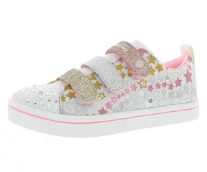 Skechers S Lights Sparkle Rayz Star Blast Girls Shoes