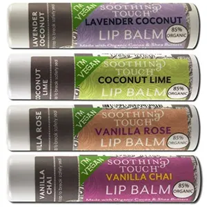 Soothing Touch Vegan Lip Balm. Skincare Comfort