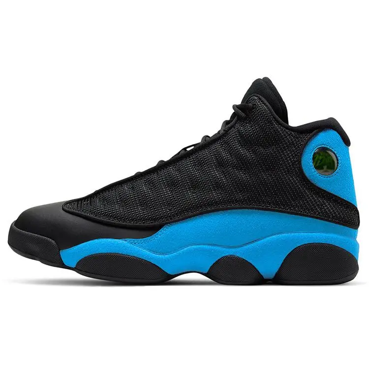 Jordan Air 13 Retro Black University Blue' Mid Top Basketball Shoes Men's DJ5982-041