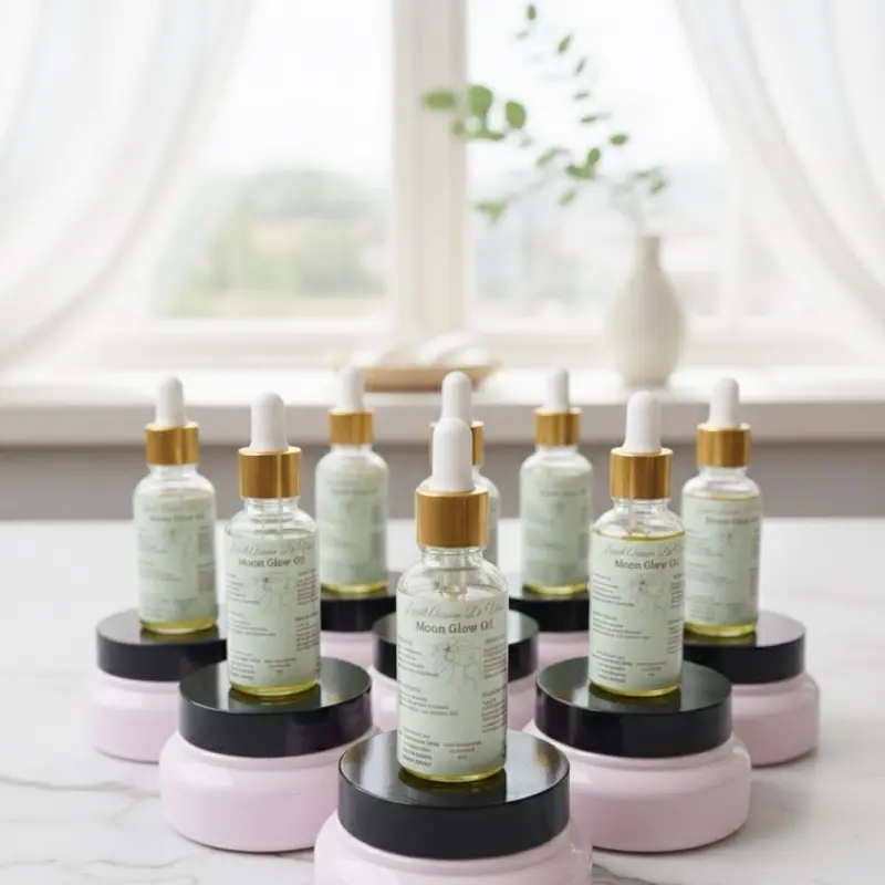 Exclusive Glow Set: Exfoliant & Facial Oil for Deep Hydration Radiant Glow and Smooth Skin with Natural Ingredients