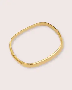 Gold Square Bangle