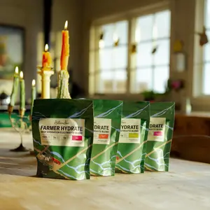 Farmer Hydrate - Electrolytes Made From Real Fruit, French Salt, & Organic Coconut Water