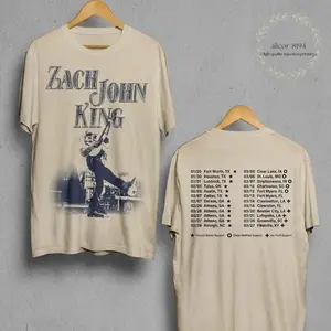 Zach John King Spring Shows North American 2026 Two Sided T-Shirt/Hoodie