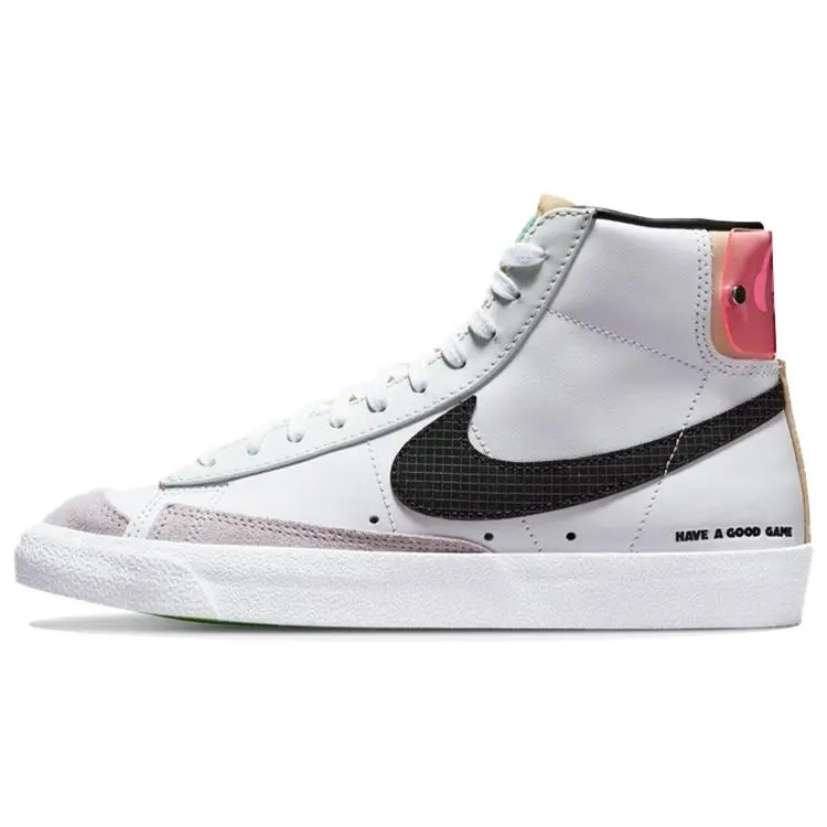 Nike Blazer Mid 77 Have A Good Game' Skate Shoes White Black Women's DO2331-101