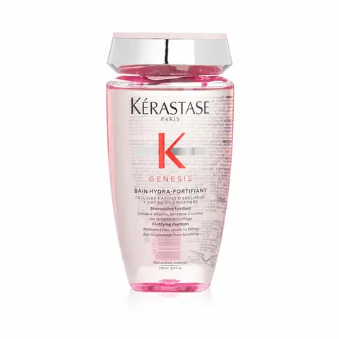 Kérastase Genesis Bain Hydra-Fortifiant Anti Hair-Fall Fortifying Shampoo (Weakened Hair, Prone To Falling Due To Breakage)，250ml