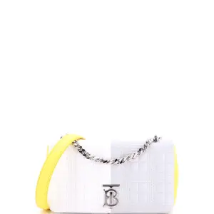 Pre-owned BURBERRY Leather Shoulder Bags Lola Shoulder Bag Quilted Lambskin Small by Rebag