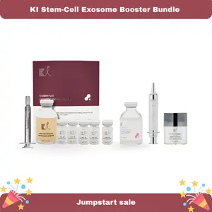 KI Stem-Cell Exosome Booster Bundle Anti-Aging & Brightening Ampoule Set with Hyaluronic Acid Niacinamide for Intensive Skin Repair and Smooth Texture Restore Smoother Black Friday Exclusive Sale