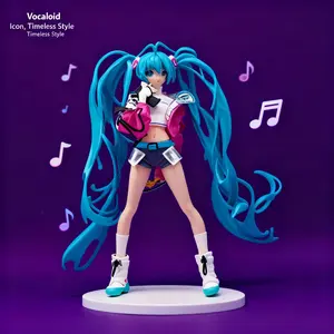 Miku Hatsune Vocaloid Kiyomizu Yama Dance Miku Hatsune Figure Roxy Migurdia Anime Anime Beautiful Girl Model Display Statue