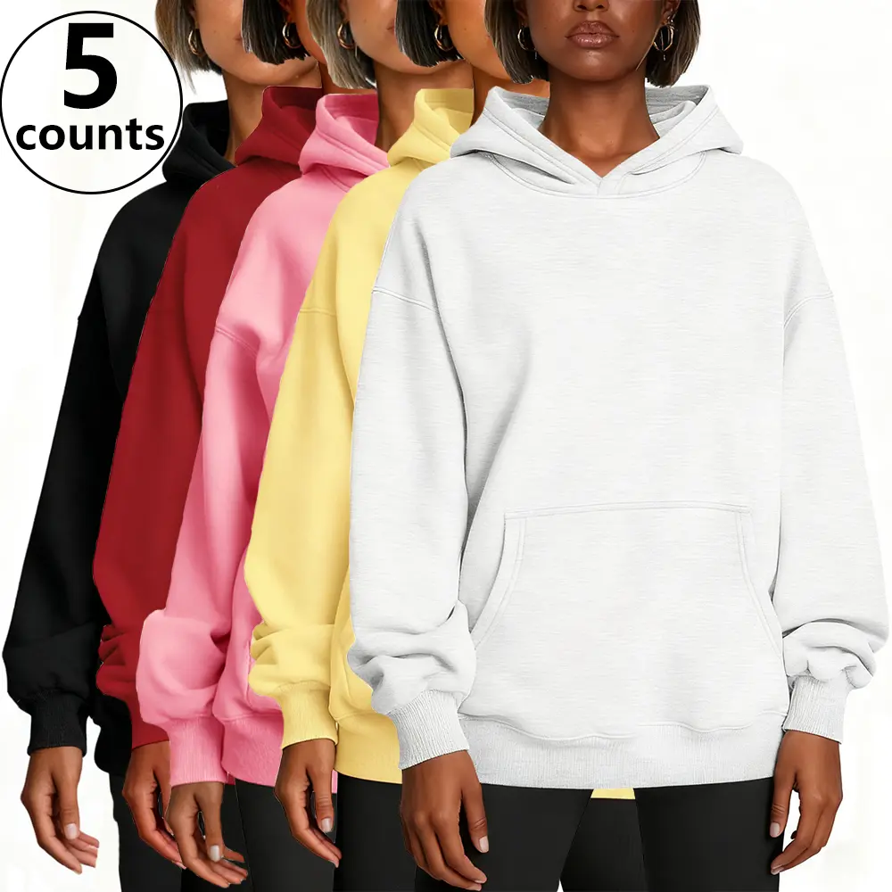 【Limited time deal】Women's Pullover Hoodie – Cozy Streetwear Sweatshirt for Winter & Fall Fashion