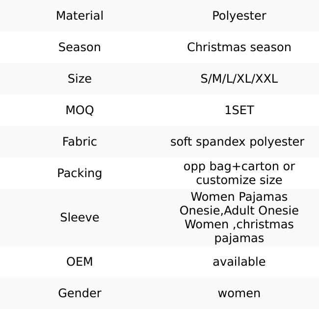 PLUS SIZE CHRISTMAS ONESIESPAJAMAS BUTTOUT