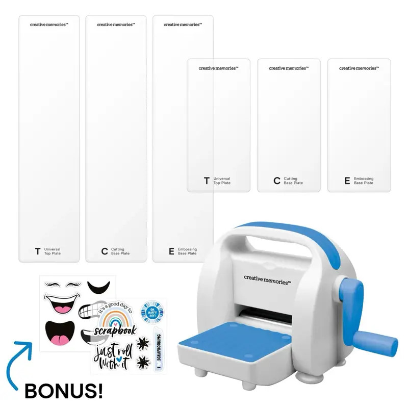 Diecutting and embossing starter set