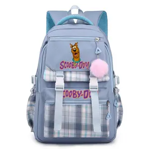Viral TikTok Scooby-Doo Anime Backpack 2025! Full-Print Design + 17" Laptop Compartment  Waterproof & 3 Quick-Access Pockets for School/Con/Travel