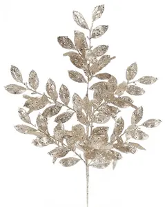 22" Glitter Vine Spray – Champagne
