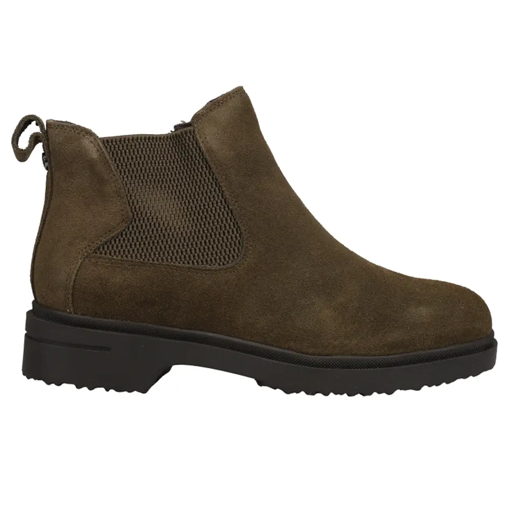 Easy Spirit Womens Grasp X Martha Stewart Round Toe Chelsea Casual Boots Ankle Low Heel 1-2" - Green