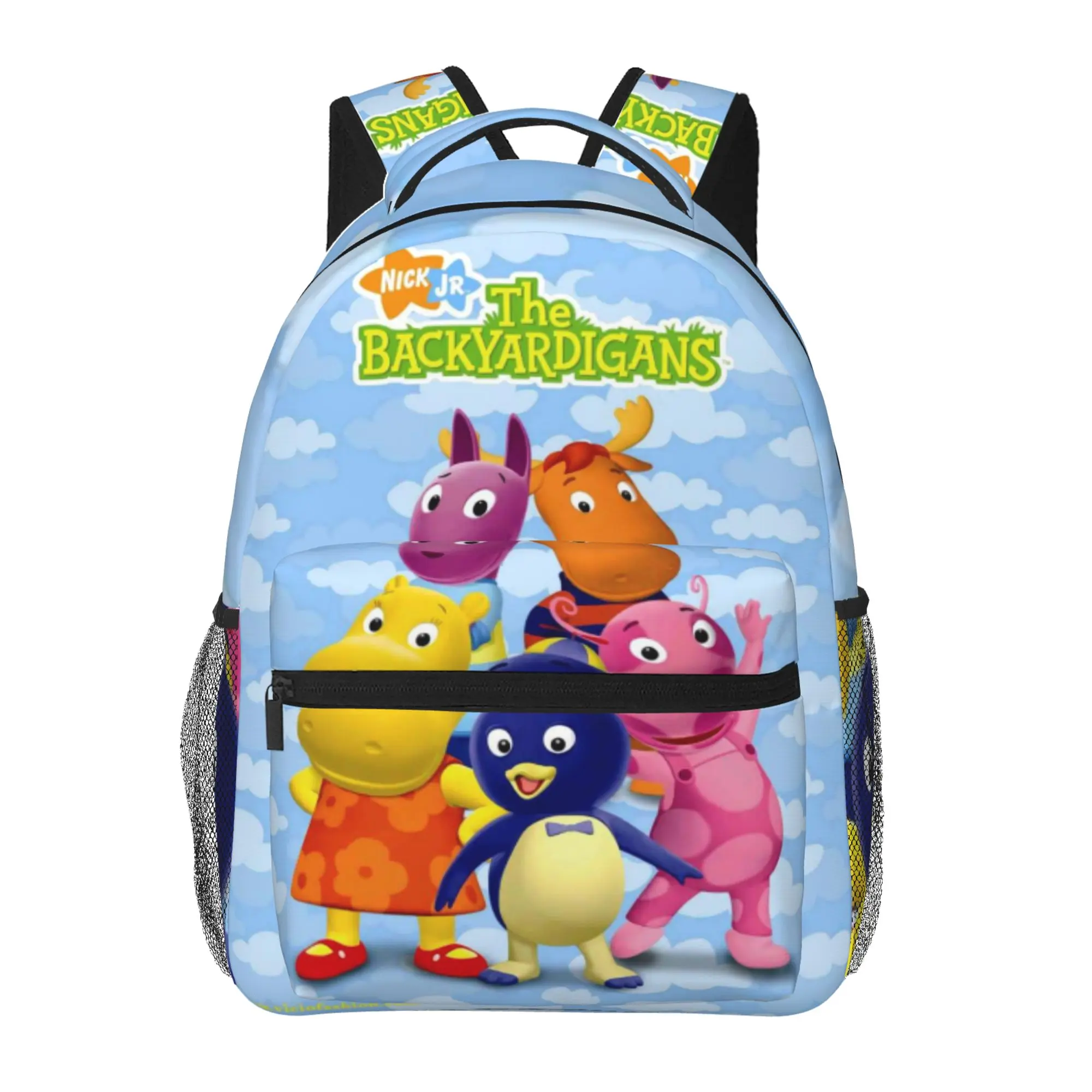 Lightweight The backyardigans Backpack Funny Cartoon The backyardigans merch Daily Commute Casual Laptop Backpack Hiking Daypack Backyardigans storage bag for birthday, anniversary, party gifts
