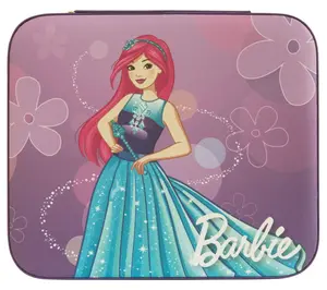 Barbie Flower Vegan Leather Travel Jewelry Caseby Mele and Co